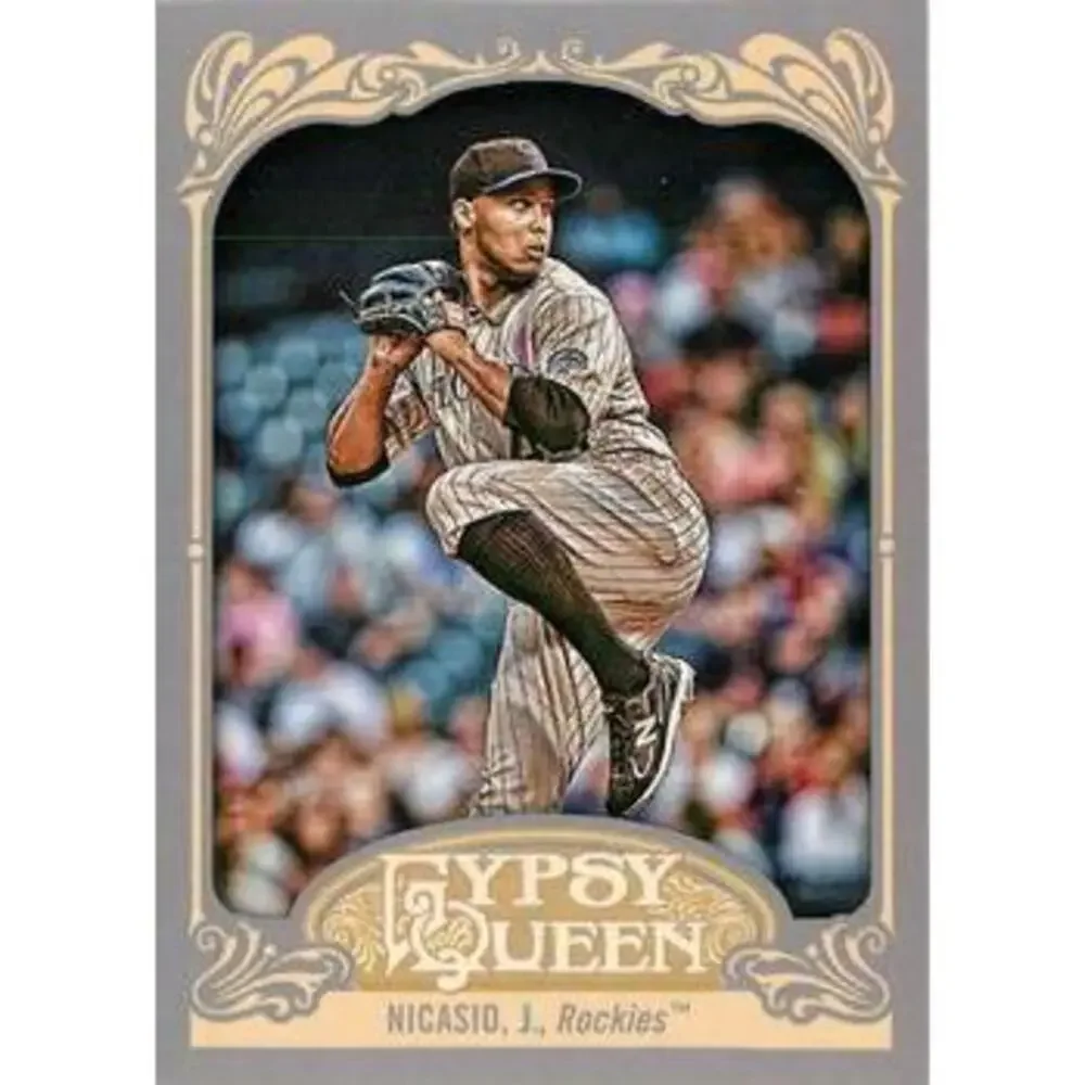 2012 Topps Gypsy Queen Juan Nicasio # 134 Colorado Rockies